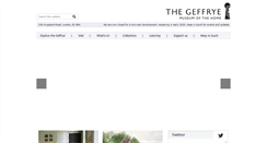 Desktop Screenshot of geffrye-museum.org.uk